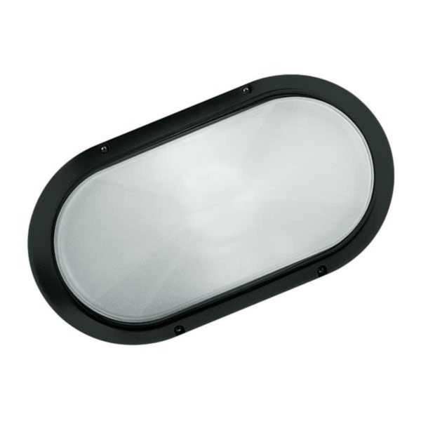 Performance in Lighting Applique plafonnier SUPERDELTA OVALE, ivoire Performance in Lighting