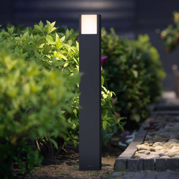 Philips Arbour borne lumineuse LED anthracite IP44 Philips
