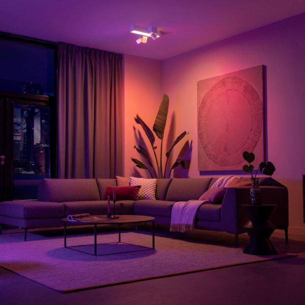 Philips Hue Centris Cross à 3 lampes blanc Philips Hue
