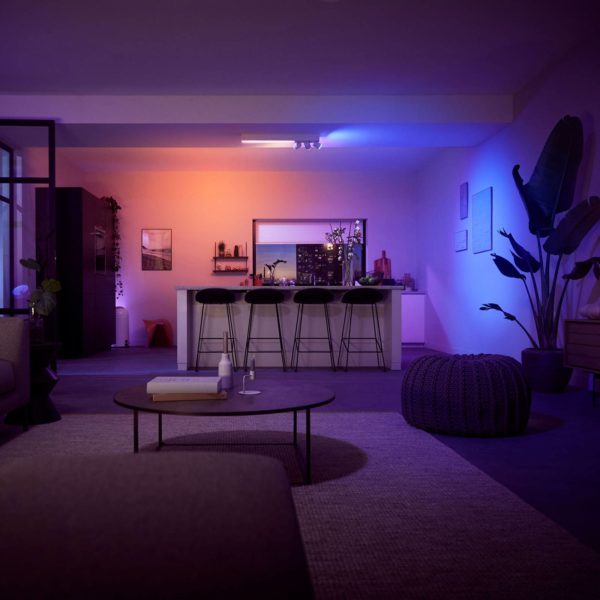Philips Hue Centris spot plafond à 3 lampes blanc Philips Hue