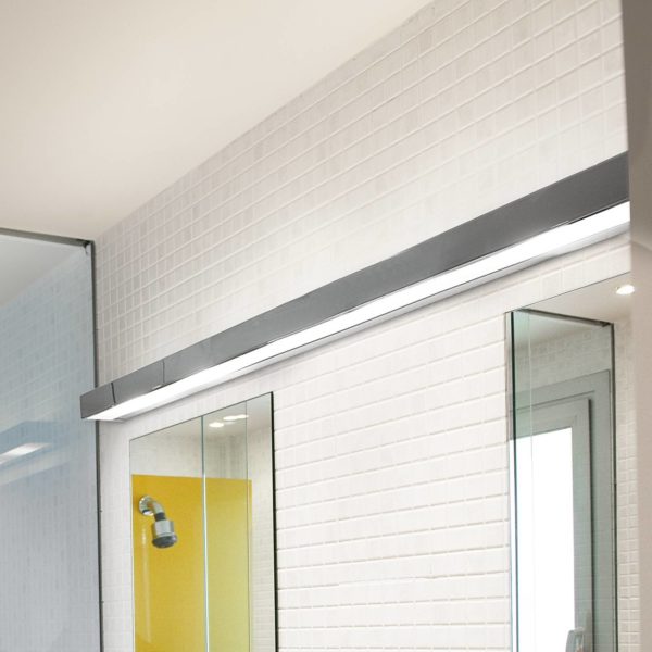 Pujol Iluminación Applique murale pour salle de bain Apolo IP20 150 cm, chrome Pujol Iluminación