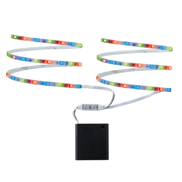 Paulmann Mobil ruban LED sur batterie, RVB Paulmann