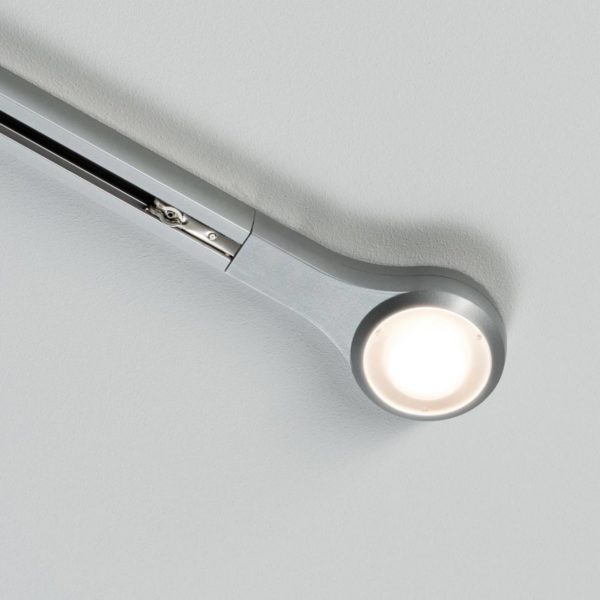 Paulmann URail End Cap embout LED, chromé mat Paulmann