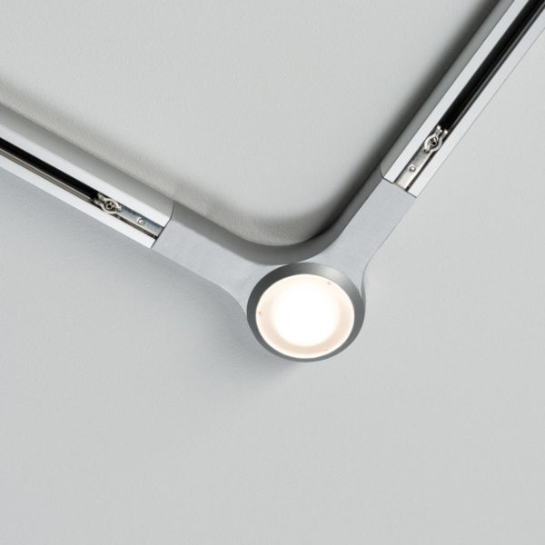 Paulmann URail LED L-Connector, chromé mat Paulmann