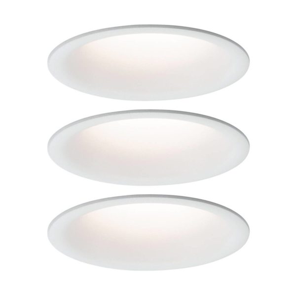 Paulmann lampe encastrable LED Cymbal 3×6,8 W IP44 Paulmann