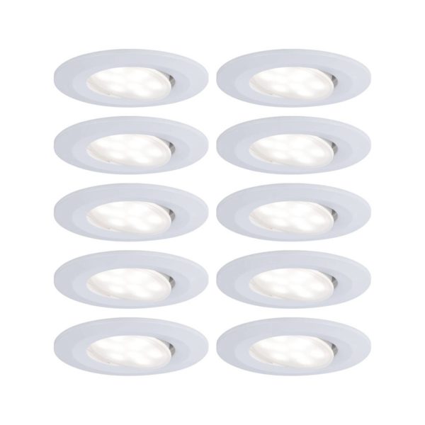 Paulmann Calla pivotant on/off 9cm 840 x10 blanc Paulmann