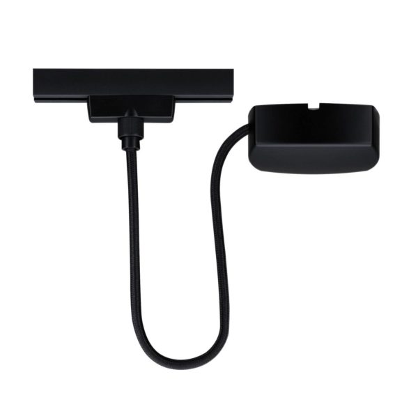 Paulmann URail Alimentation par câble 1 m, noir Paulmann