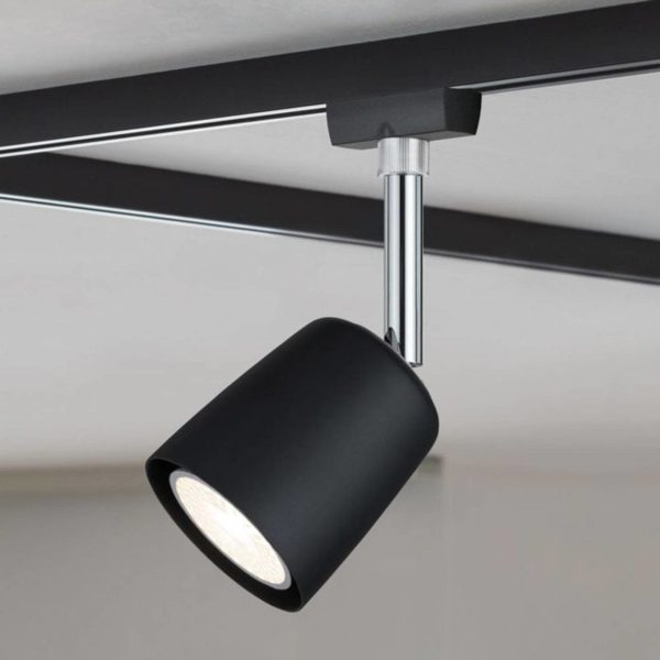 Paulmann URail spot GU10 Cover noir, dimmable Paulmann