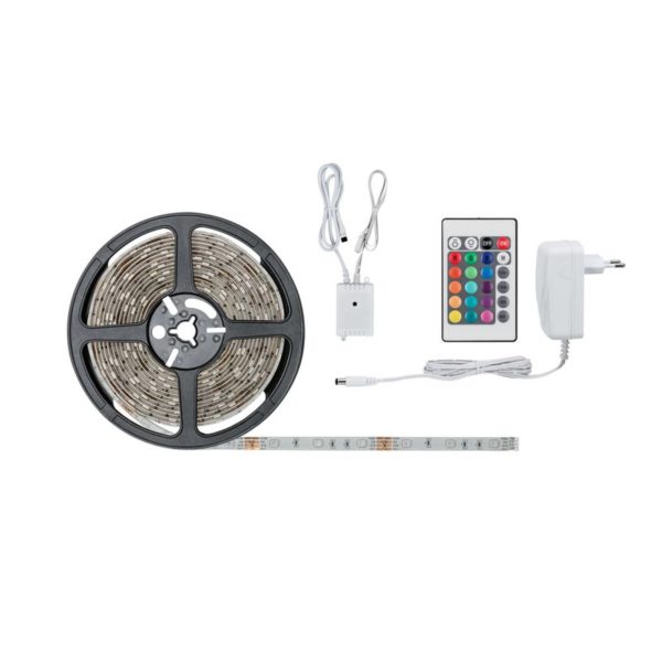 Paulmann SimpLED kit ruban, 20 W, RVB, 5 m Paulmann