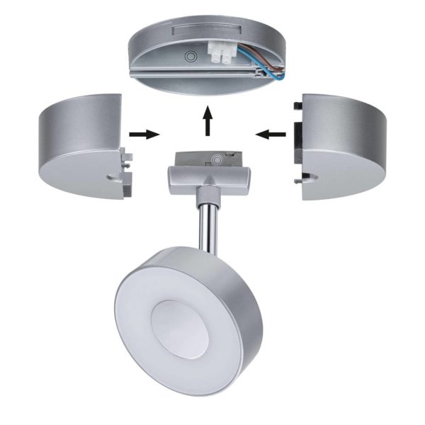 Paulmann URail alimentation 1 spot, chrome mat Paulmann