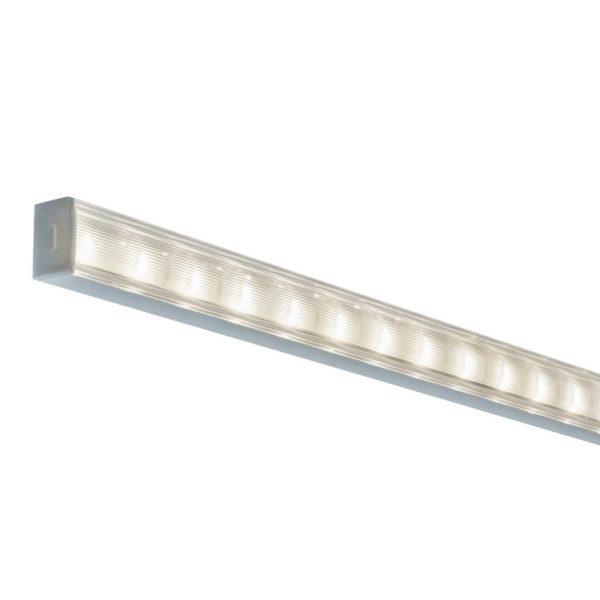 Paulmann Square profil, alu, diffuseur satiné 2 m Paulmann