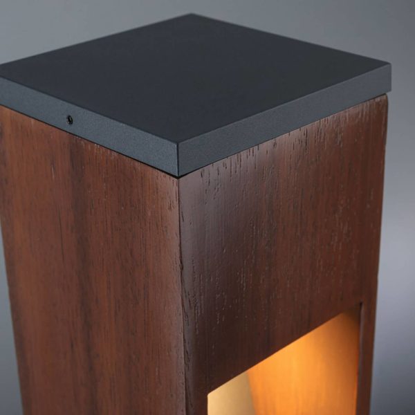 Paulmann Trabia luminaire pour socle LED bois, hauteur 40 cm Paulmann