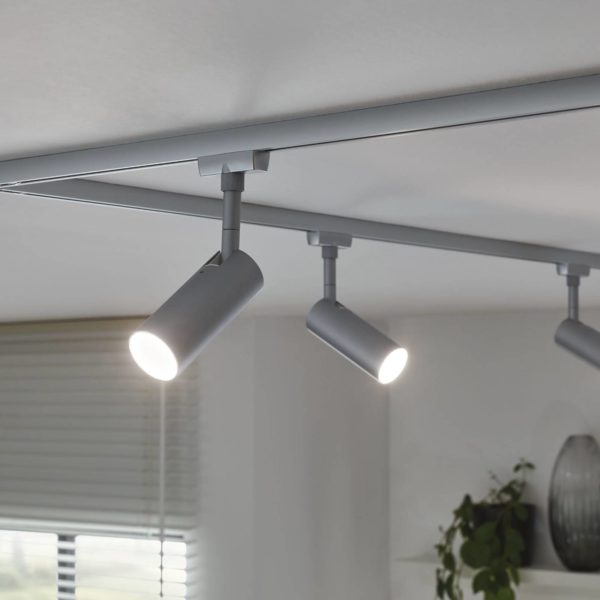 Paulmann URail Tubo spot LED 4 000 K chromé mat Paulmann