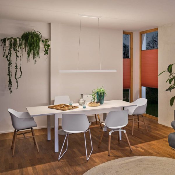 Paulmann Aptare suspension LED, ZigBee, blanche Paulmann