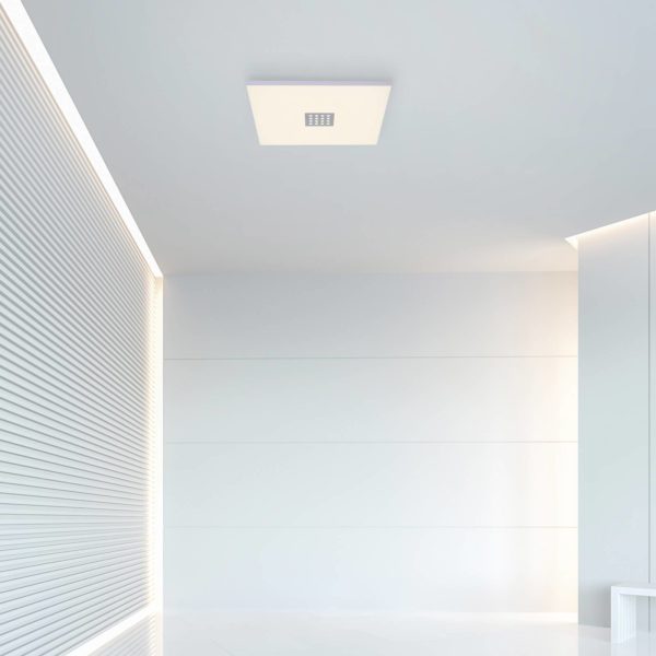PURE Neo plafonnier LED 45x45 cm Pure