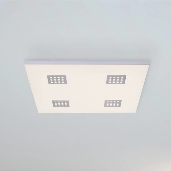 PURE Neo plafonnier LED 62x62 cm Pure