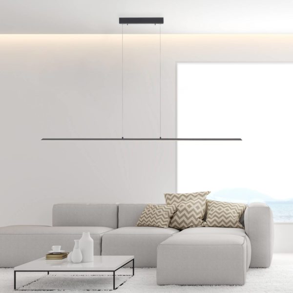 PURE Lite suspension LED 160 cm anthracite Pure