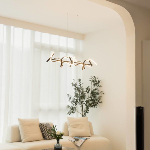 Lindby Zaylee suspension LED, dimmable, noire LINDBY