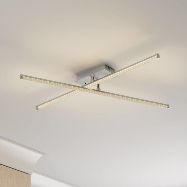 Lindby Lansson plafonnier LED RVB à 2 lampes LINDBY