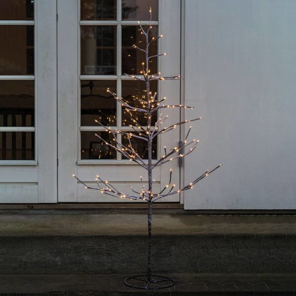 Sirius Sapin LED Alex au Look enneigé, hauteur 90 cm Sirius