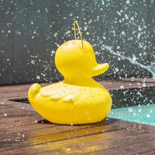Goodnight Light Lampe designer LED DUCK-DUCK S extérieur jaune Goodnight Light