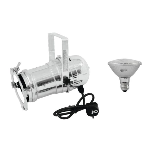 Steinigke Showtechnic EUROLITE Set PAR-30 Spot spot LED argenté Steinigke Showtechnic