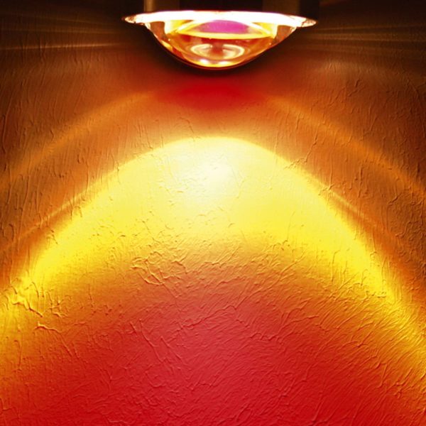 Top Light Filtre couleur applique Focus, rouge transparent Top Light
