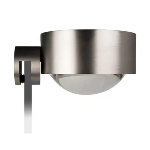Top Light Lampe à pince pour miroir Puk Fix, chrome mat Top Light