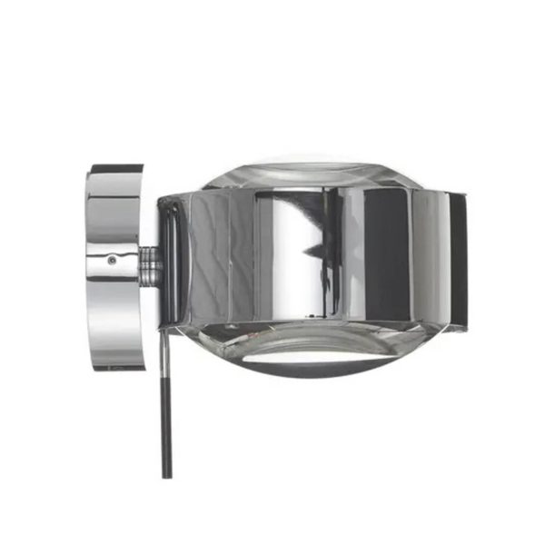 Top Light Applique murale LED Puk Maxx Wall+, chrome mat Top Light