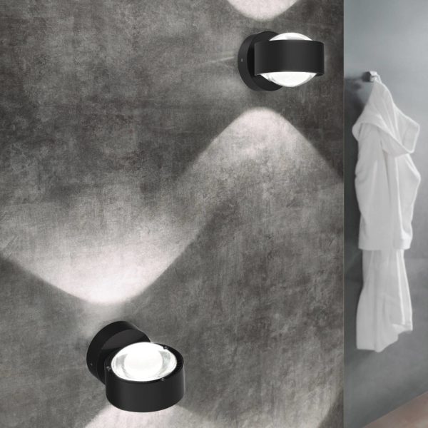 Top Light Puk Mini Wall LED 2x8W Lentilles claires