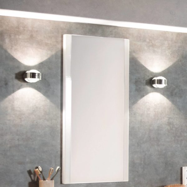 Top Light Puk Mini Wall, G9, lentilles transparentes, chrome Top Light