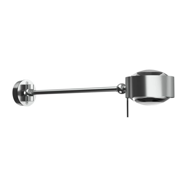Top Light Puk Maxx Hotel LED, 30cm, lentilles transparentes, chromé mat Top Light