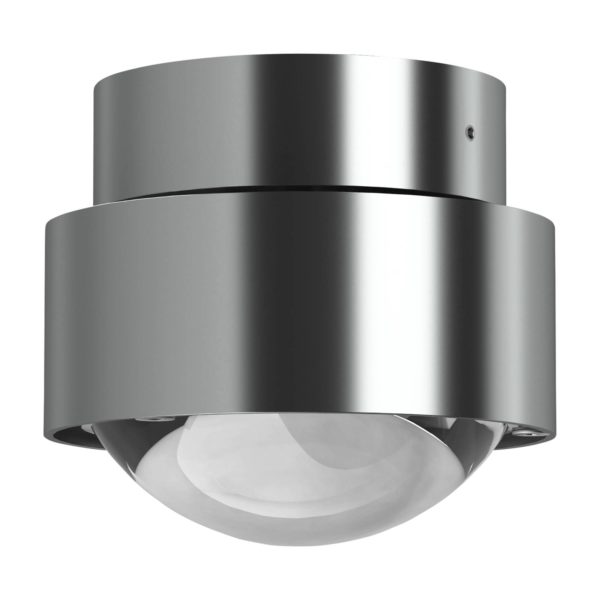 Top Light Puk Mini Move LED, lentille claire, chrome mat Top Light