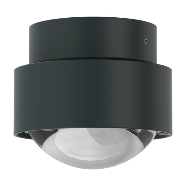 Top Light Puk Mini Move LED Lentille claire, anthracite mat/chrome Top Light