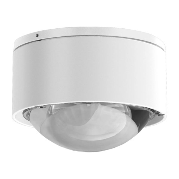 Top Light Puk Mini One 2 spot LED, lentille transparente, blanc mat Top Light