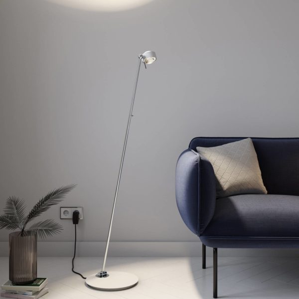 Top Light Puk Mini Floor Mini Single LED mat/clair, blanc Top Light