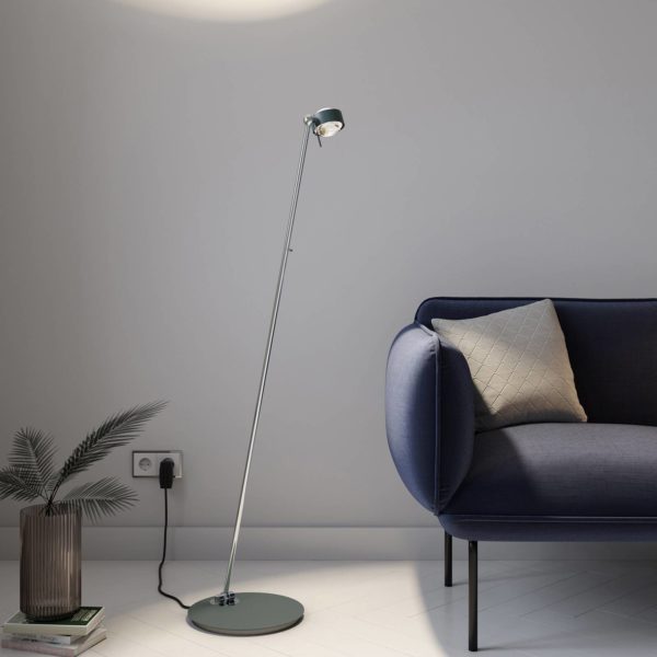 Top Light Puk Mini Floor Mini Single LED mat/clair anthracite Top Light