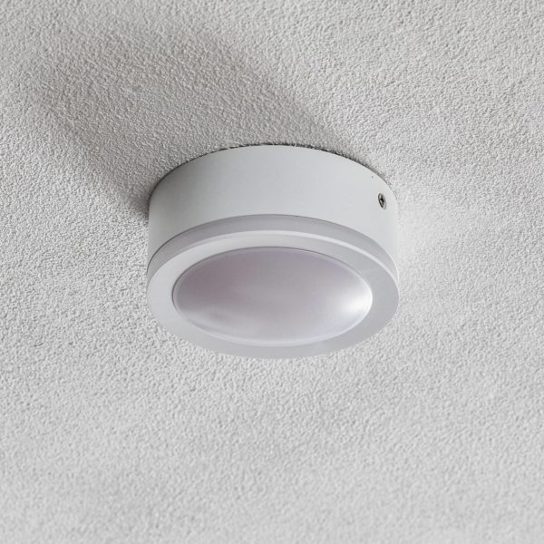 Heitronic Spot apparent LED rond Biala, Ø 10 cm Heitronic