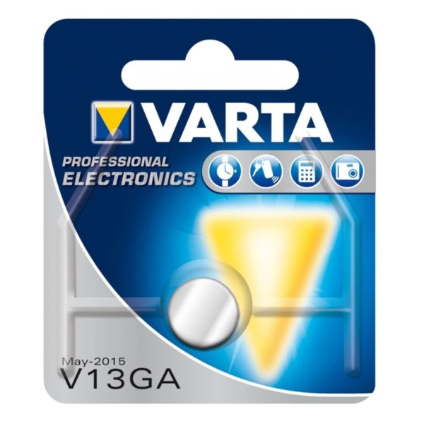 Pile bouton 1,5 V V13GA VARTA Varta