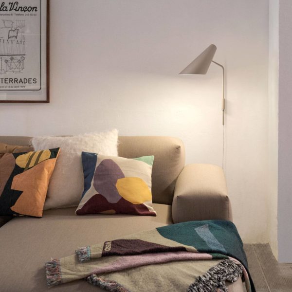 Vibia I.Cono 0725 applique murale, 54 cm, blanc Vibia