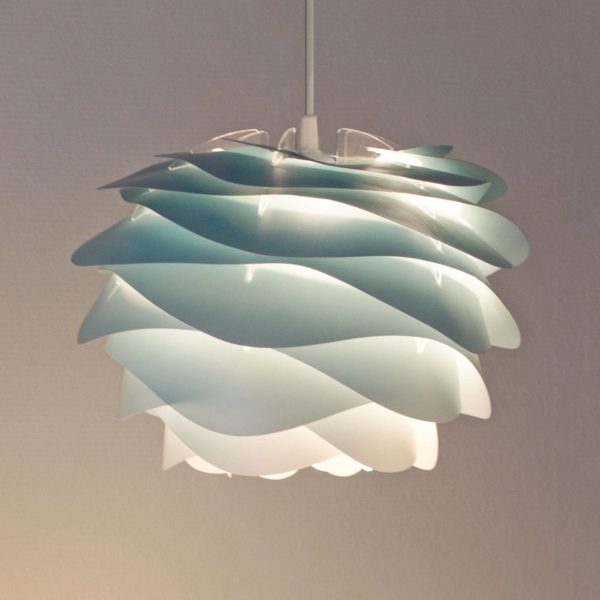 UMAGE Carmina Mini suspension bleue/câble blanc UMAGE