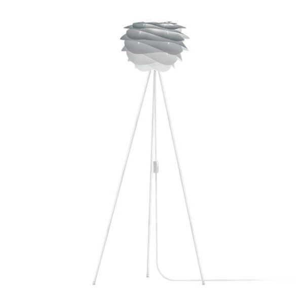 UMAGE Carmina Mini lampadaire gris/trépied blanc UMAGE