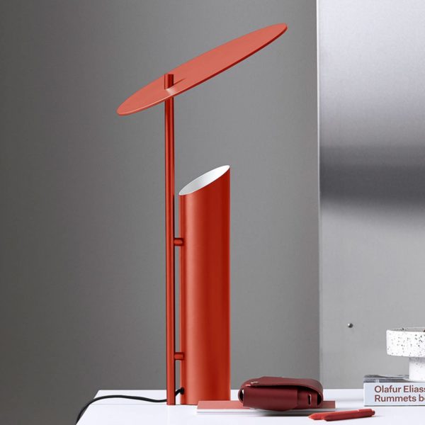VERPAN Reflect lampe à poser, rouge Verpan