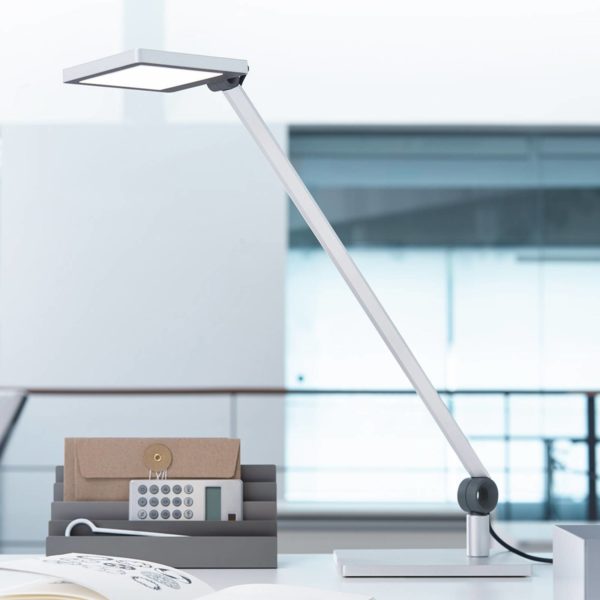 Waldmann Lampe à poser LED PARA.MI MFTL108R ang argent 930 Waldmann