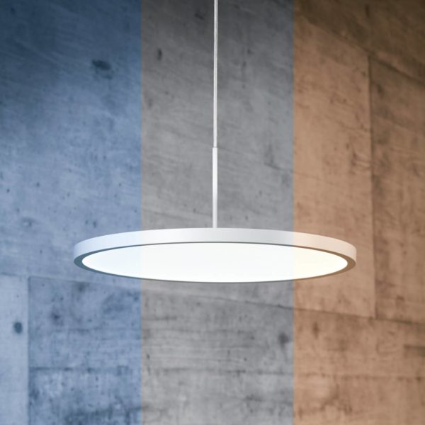 Waldmann Suspension LED VIVAA 2.0 VTL Ø60cm câble blanc CCT Waldmann