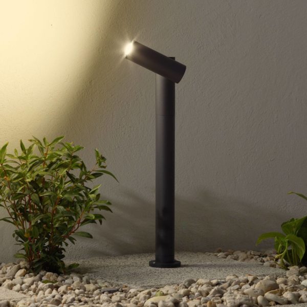Lucande Lampe pour socle LED Narea, réglable, 43 cm LUCANDE