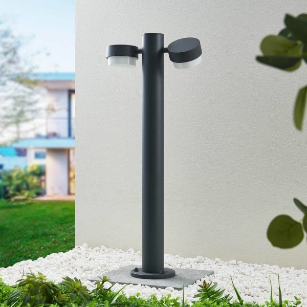 Lucande Marvella borne lumineuse, 2 lampes, 75 cm LUCANDE