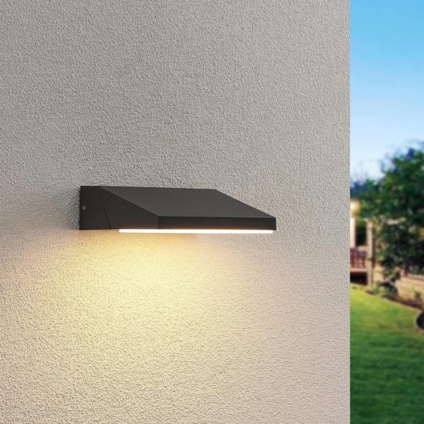 Applique d’extérieur LED Lucande Auda LUCANDE