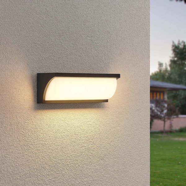 Applique d’extérieur LED Lucande Aune LUCANDE