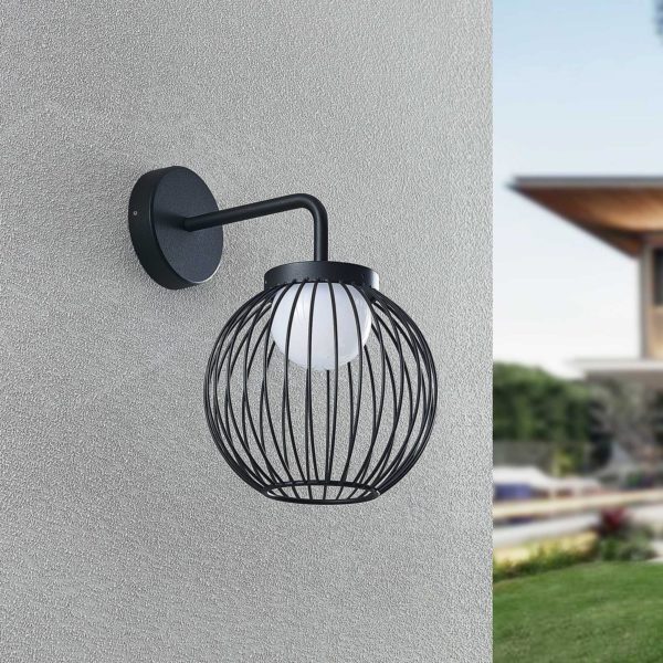 Lucande Kartivan applique d’extérieur LED, IP65 LUCANDE